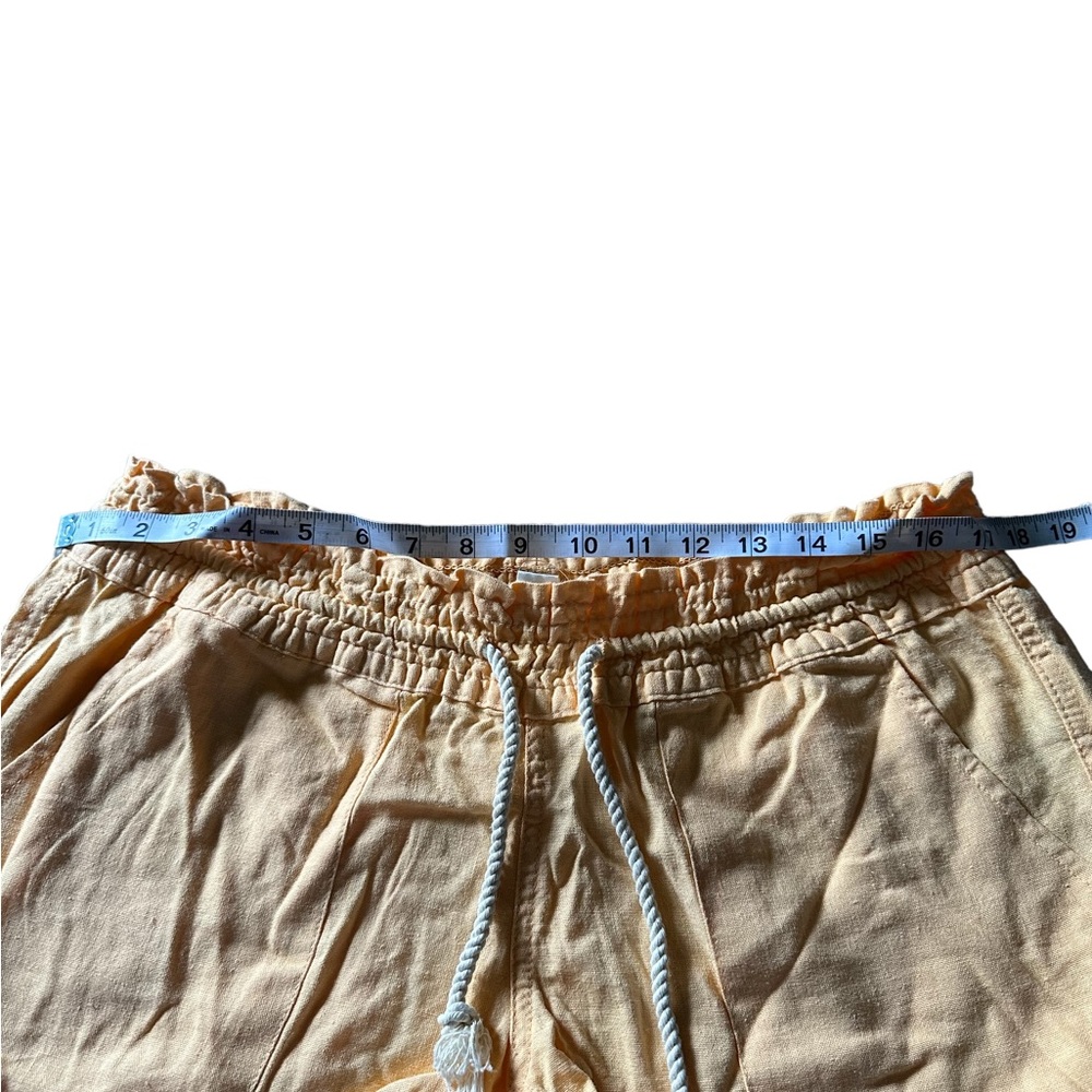 Roxy Women's Oceanside Beach Short with waist drawstring orange . Size L !! - Picture 9 of 13